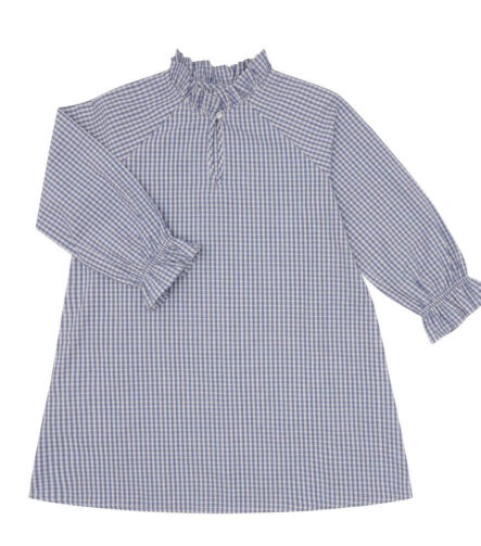 On Cloud Nine Nightdress Martha Check Blue
