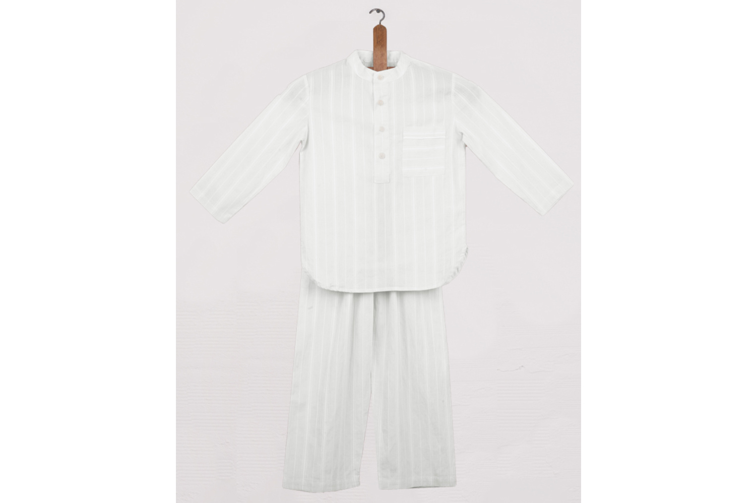 Cotton Moon Santiago white pyjama Slaapkopje