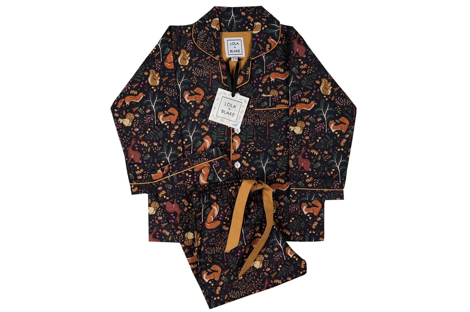 Lola + Blake Pyjama Woodland kids kinderen