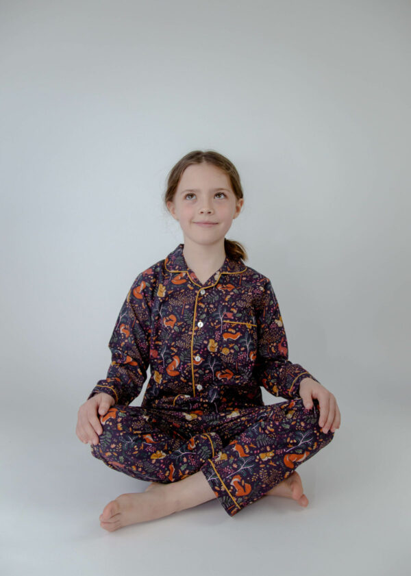 Lola + Blake Pyjama Woodland kids kinderen