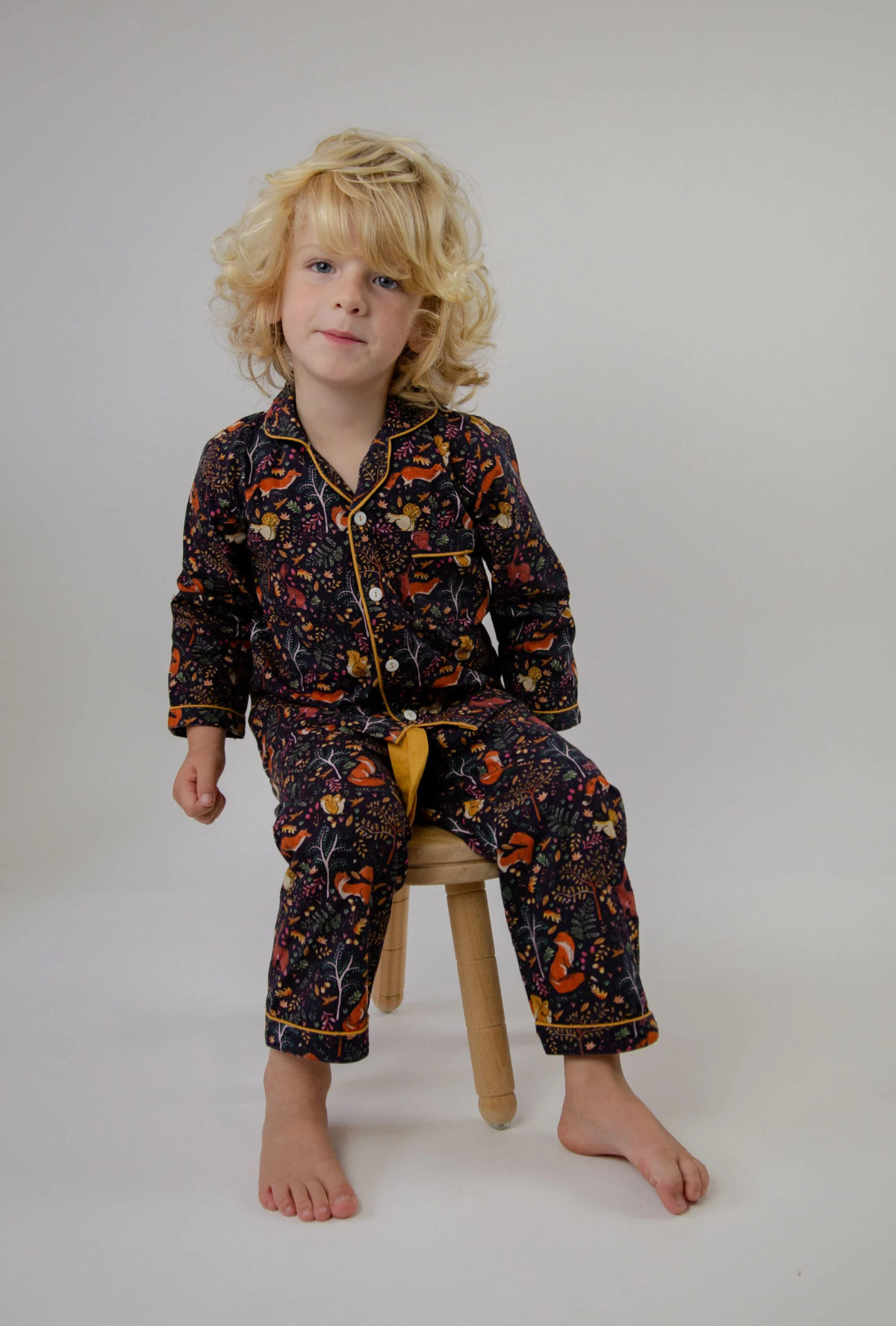 Lola + Blake Pyjama Woodland kids kinderen