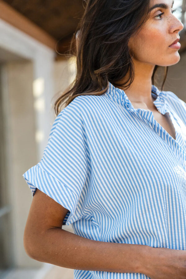 Alice et Maman Algarve top & short Pyjama Blue