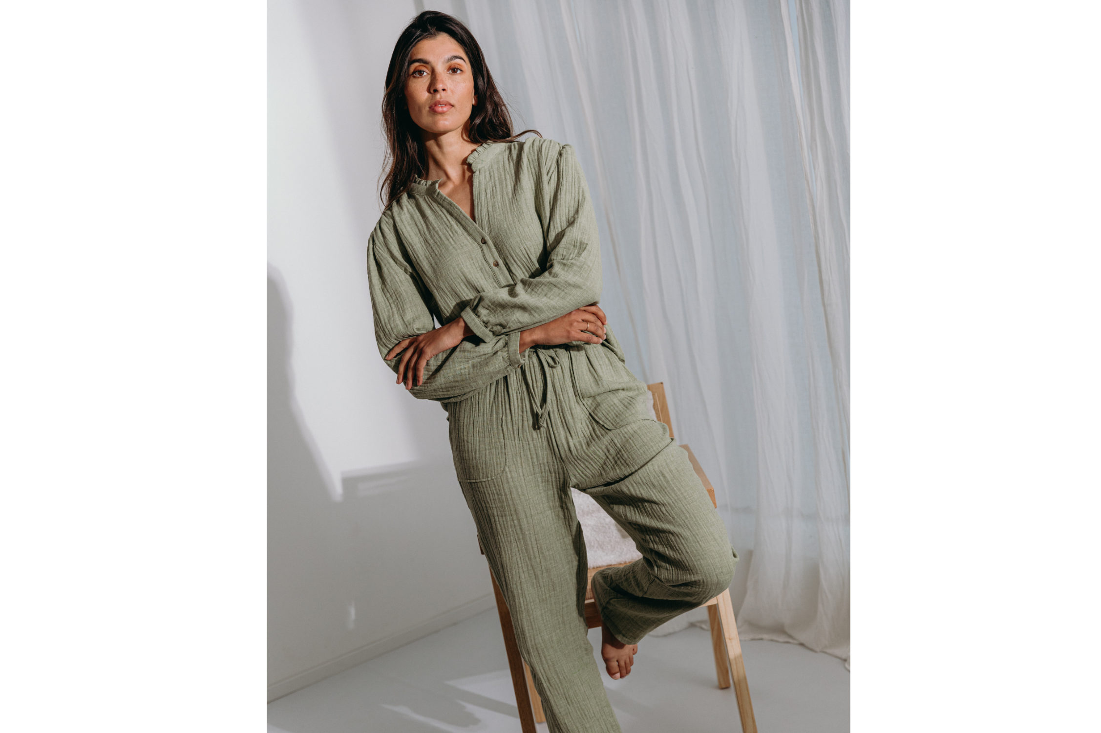 ALICE ET MAMAN Kiara Sage Green ALICE ET MAMAN Kiara Sage Green