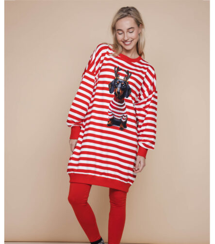 SNURK PierreXmas SweaterDress Legging Women