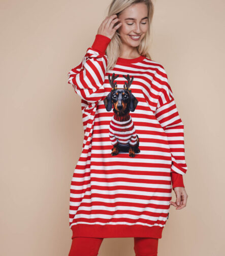 SNURK PierreXmas SweaterDress Legging Women